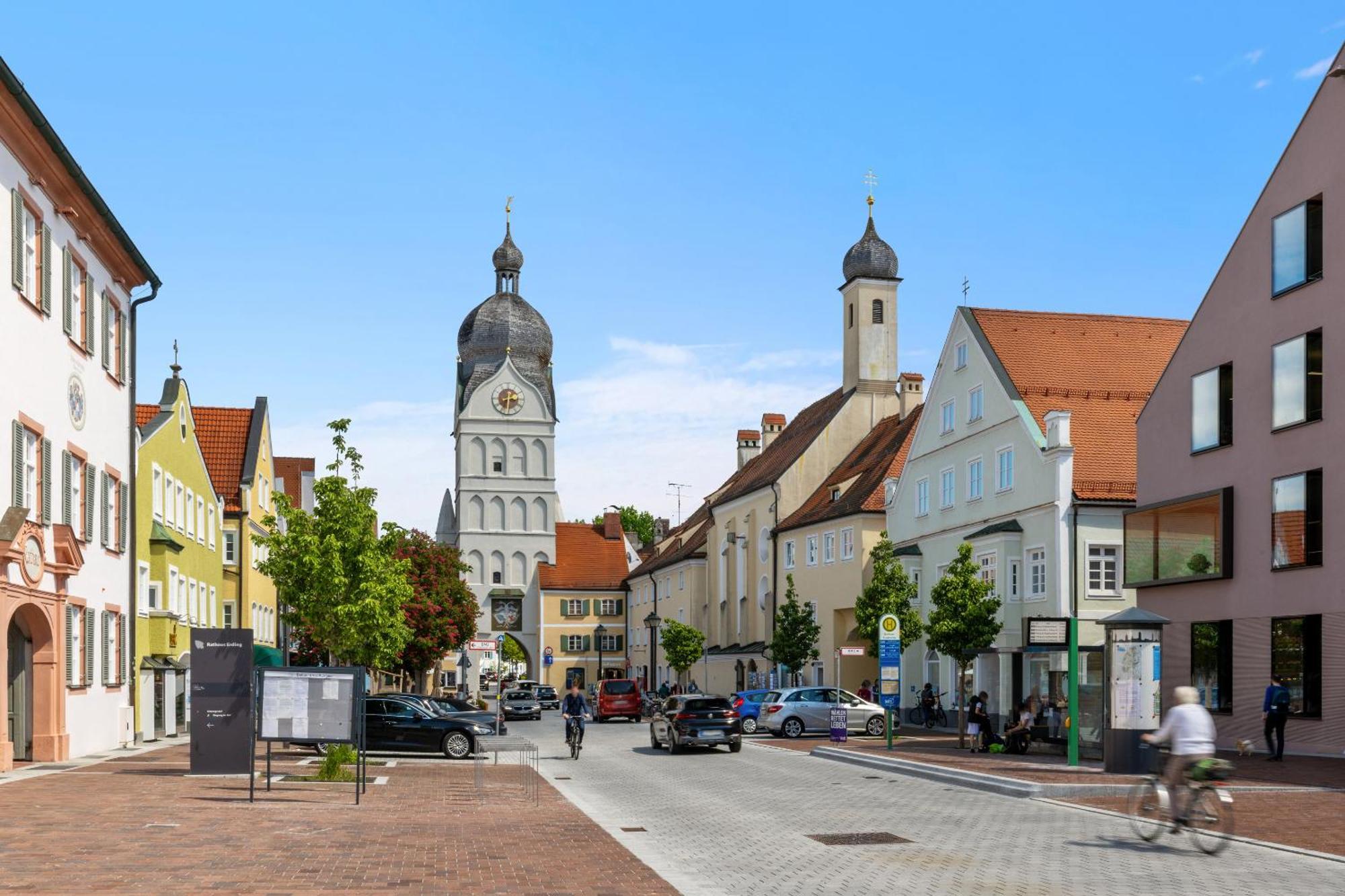 Helloflats - Luxus-Penthouse - Balkon - Parking - Zentrum - Therme - Naehe Flughafen Muc Erding Bagian luar foto
